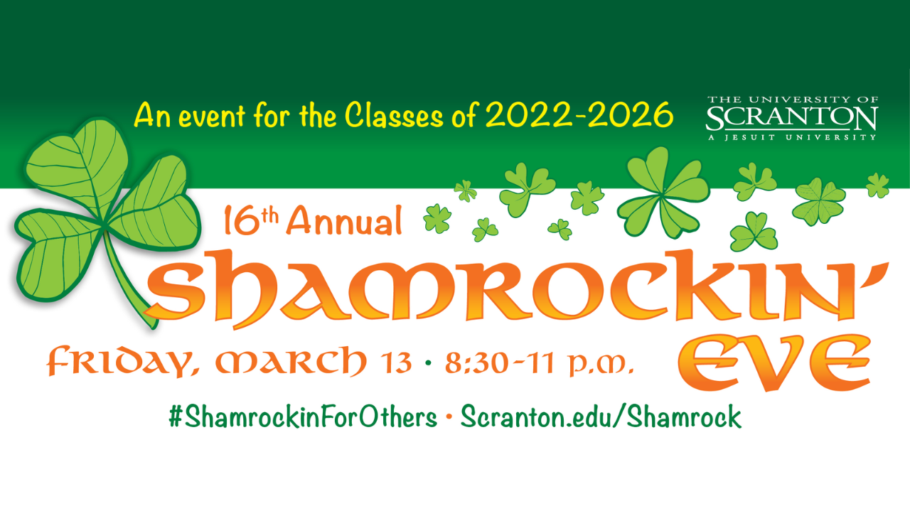 Register Today for Shamrockin' Eve