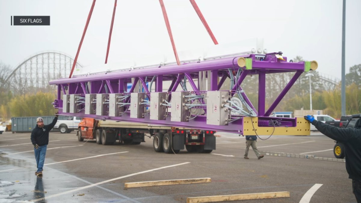 Six Flags begins building new ‘record-breaking’ roller coaster – NBC10 Philadelphia
