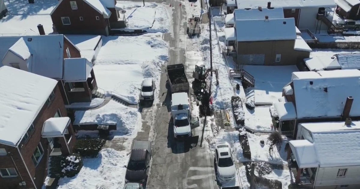 Glassport residents dealing with intermittent gas service after pipe freezes