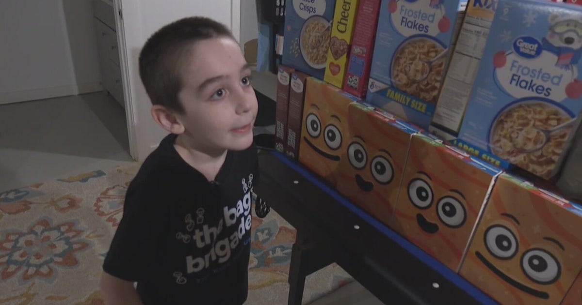 Pittsburgh-area 8-year-old strives to collect 300 boxes of cereal to feed local kids