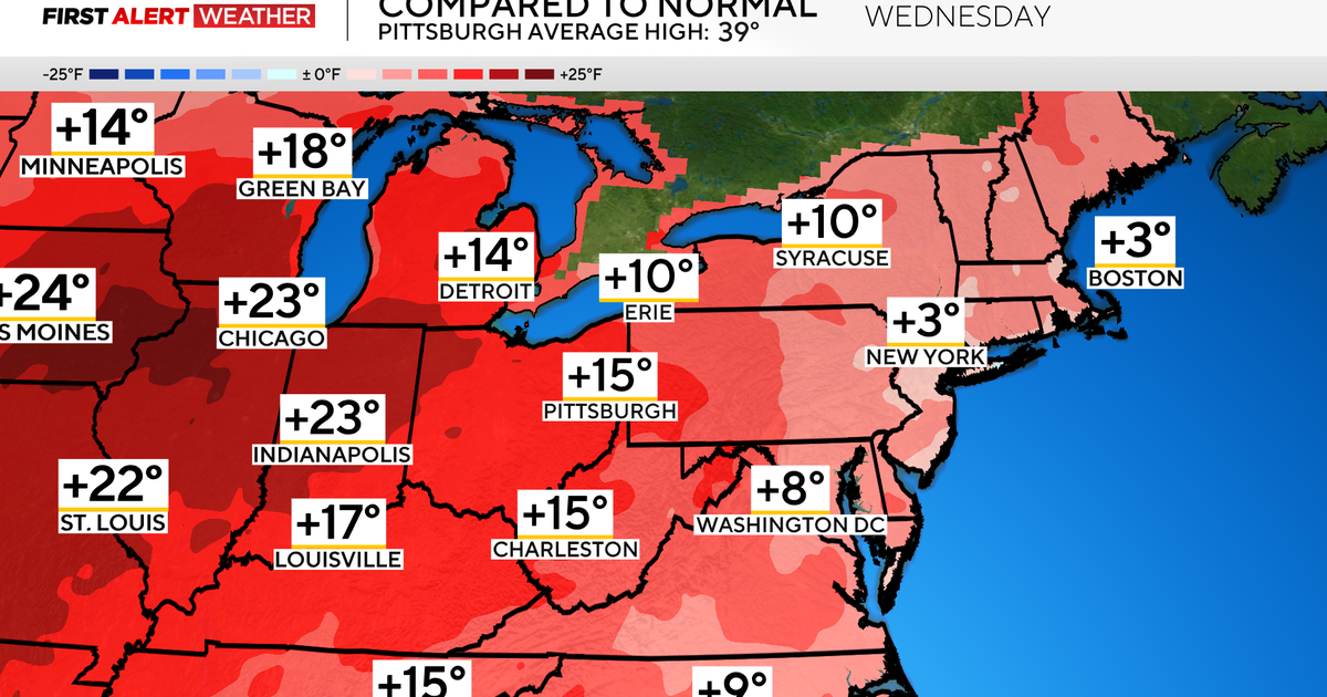 Pittsburgh will have seasonably cold temperatures and snow showers before the weekend