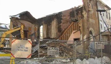 A defunct synagogue, reminder of a once-proud community, collapses in Pennsylvania’s coal region