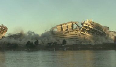 Three Rivers Stadium implosion 25th anniversary in Pittsburgh