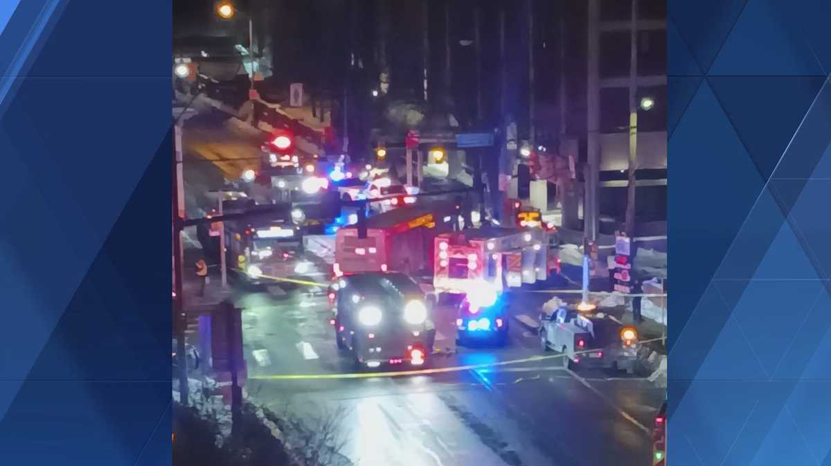 Person in critical condition after being struck by PRT bus in Pittsburgh