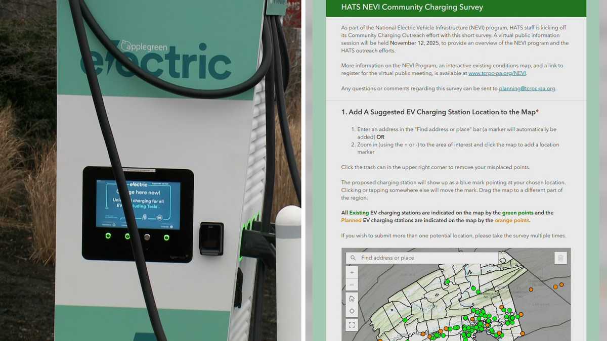 Map public EV charger locations by Feb. 28