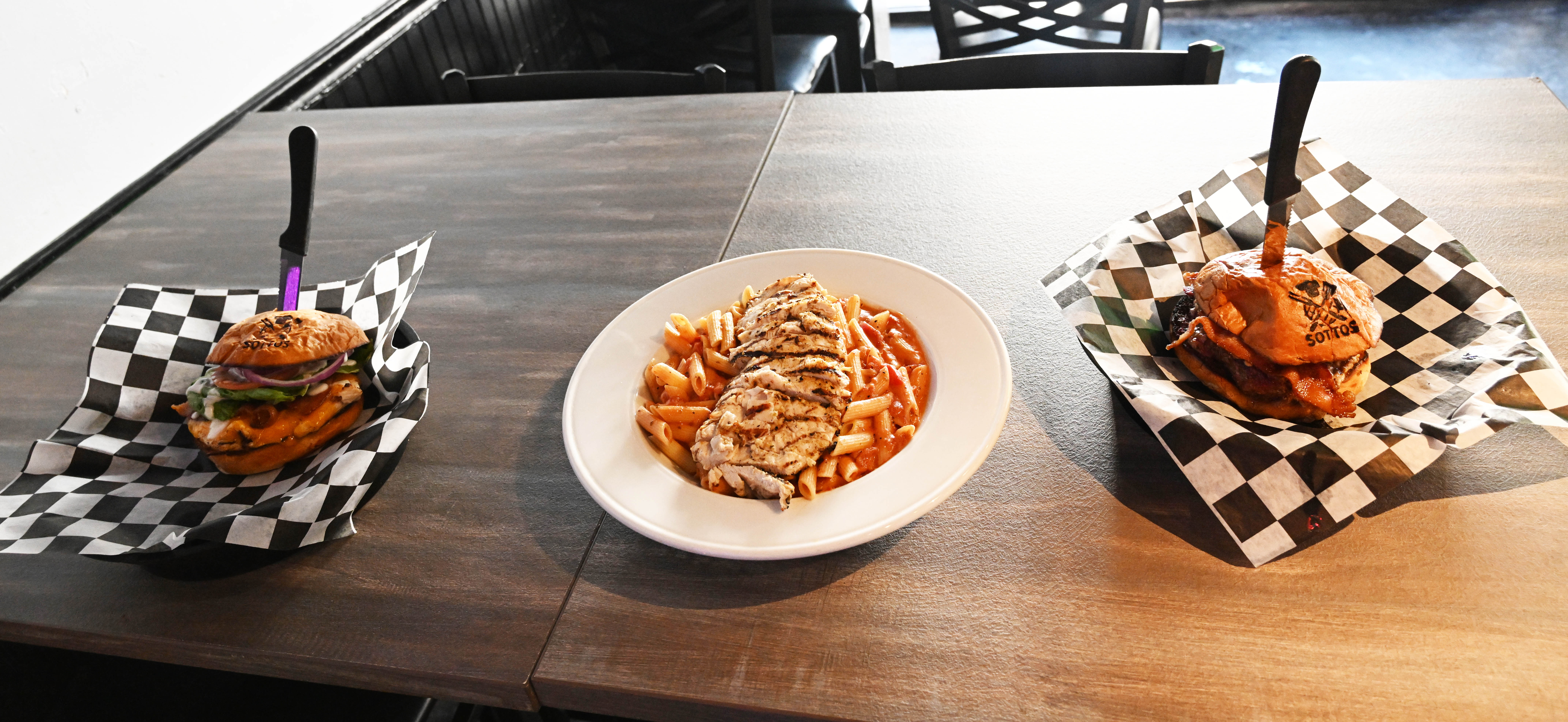 Dishes on the menu are seen Thursday, Jan. 29, 2026,...