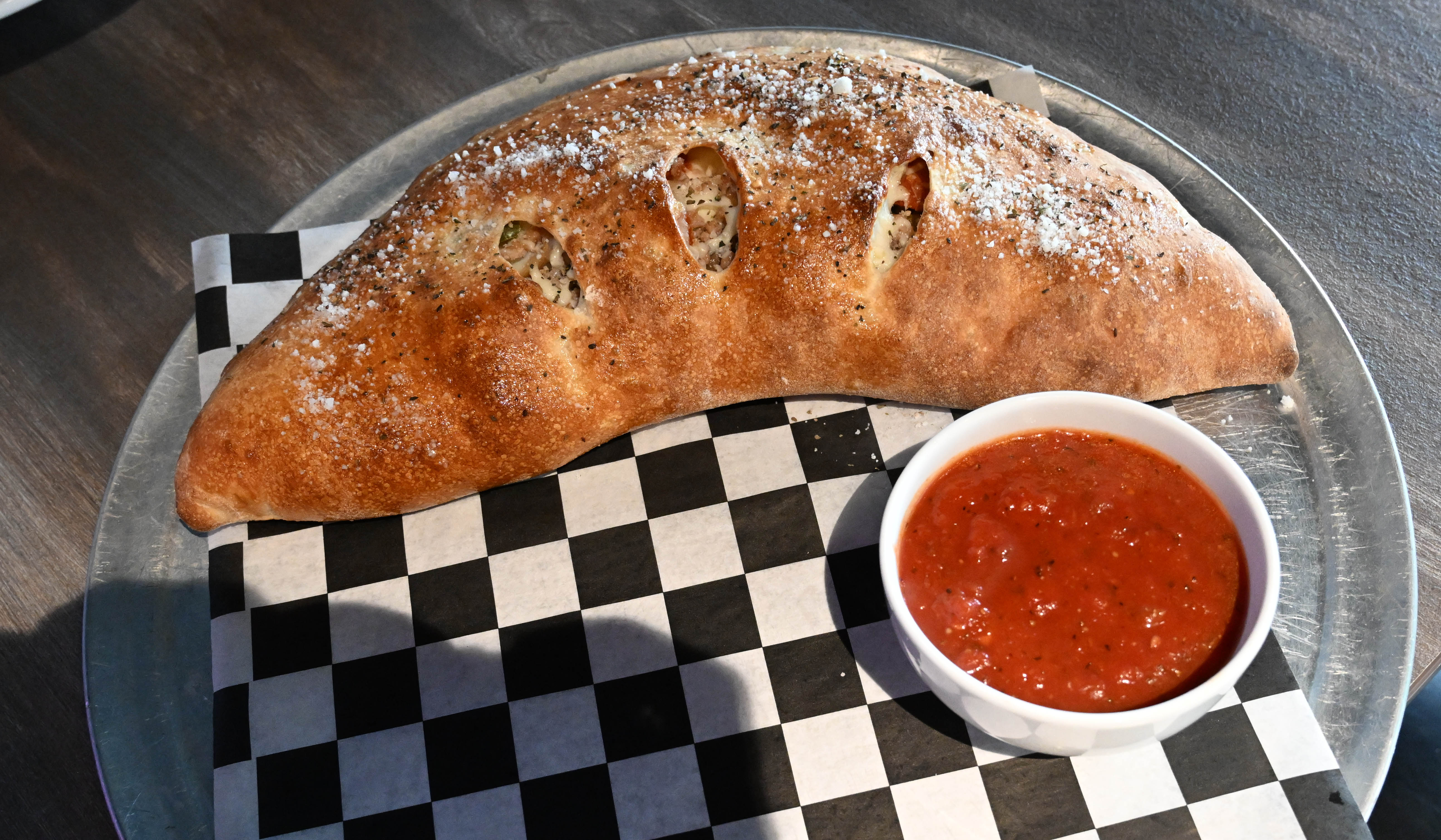 An Italian Stromboli is seen Thursday, Jan. 29, 2026, at...