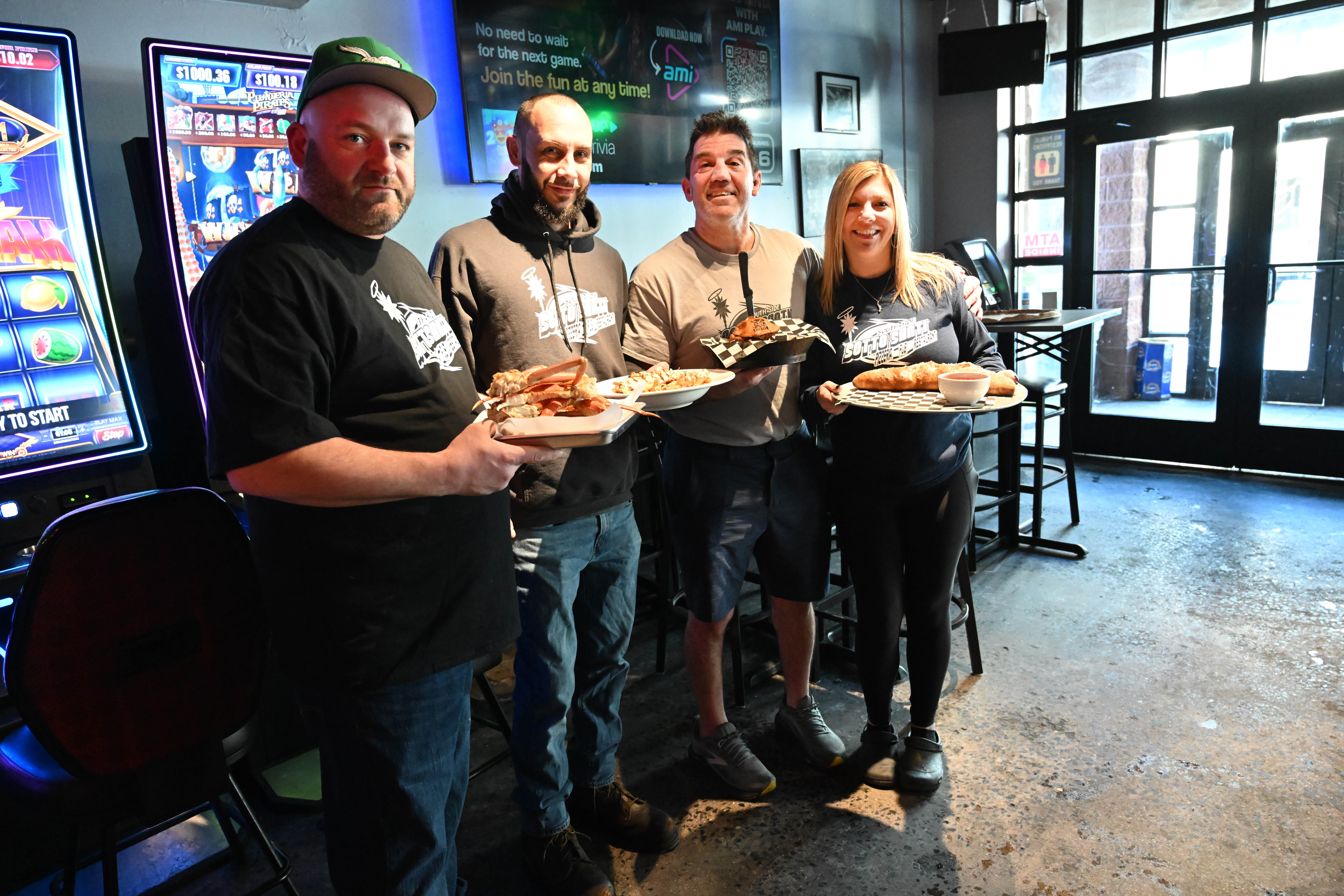 New head chef Dan Spinosa and co-owners Anthony Spagnola, Michelle...
