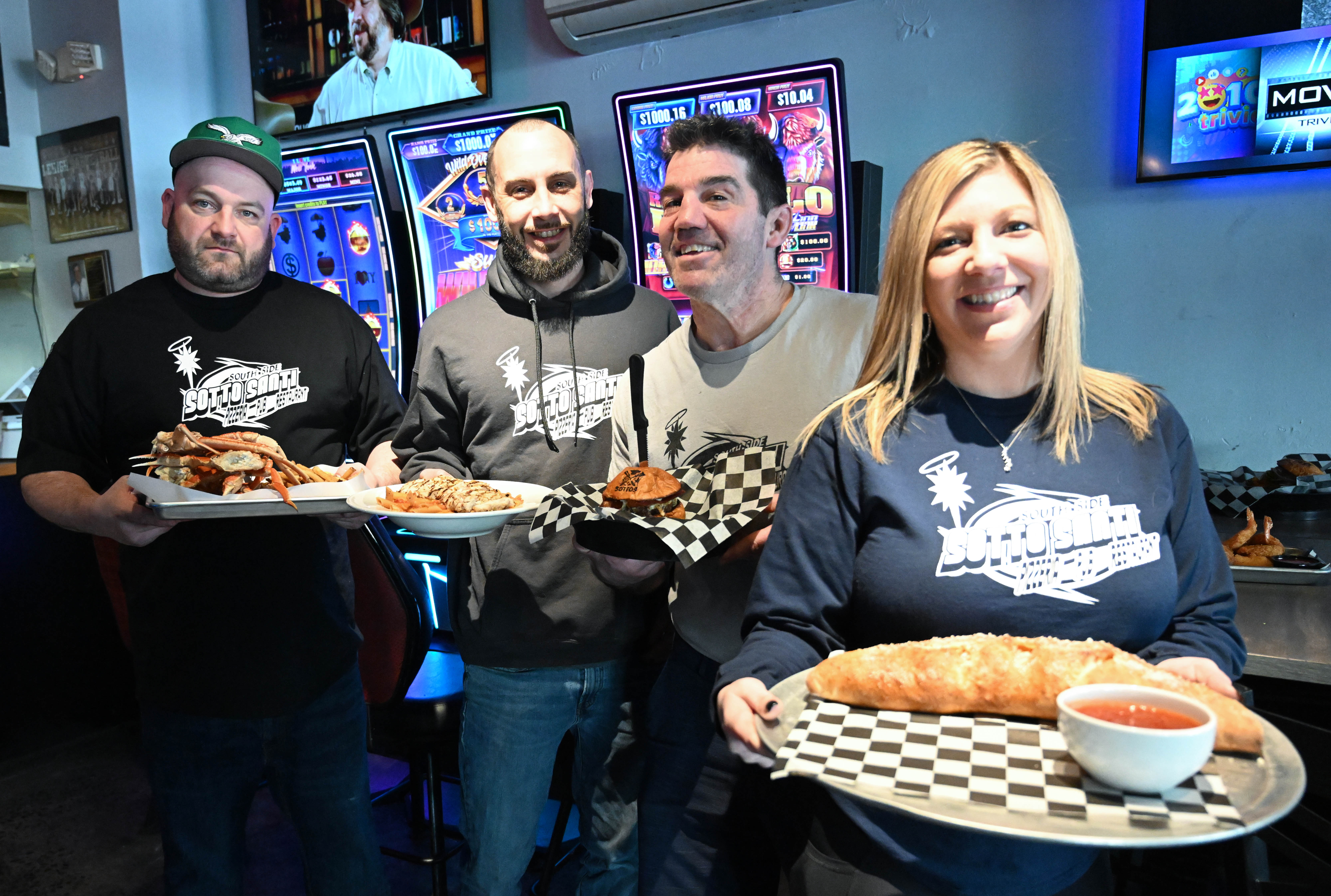 New head chef Dan Spinosa and co-owners Anthony Spagnola, Michelle...