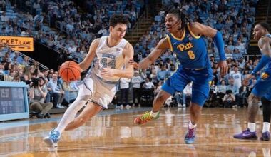 Tar Heels Overcome Key Absences To Defeat Pittsburgh