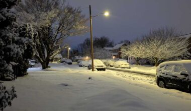 Winter storm brings inches, not feet, to Lehigh Valley