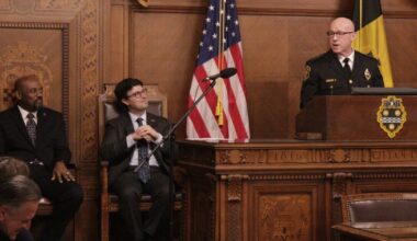 Lando talks ICE response, plans for dialogue after being sworn in as Pittsburgh police chief