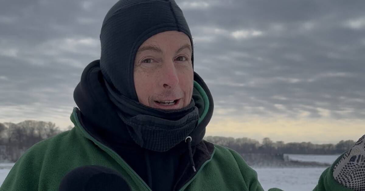 A massive crack in frozen Lake Erie means no more ice walks for Clevelanders