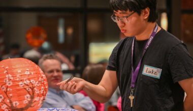 University of Scranton students and faculty celebrate the Year of the Horse