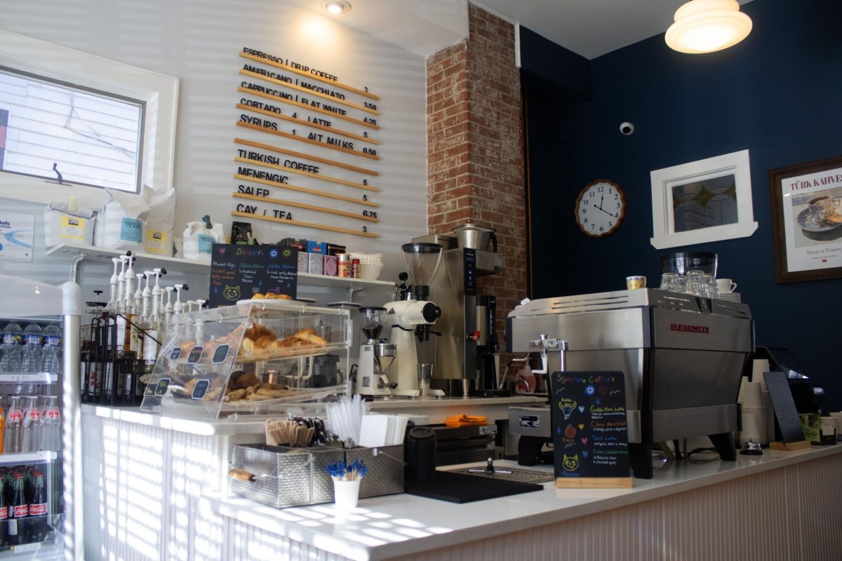 Vera Cafe's owners pride themselves on the shop's long open hours.