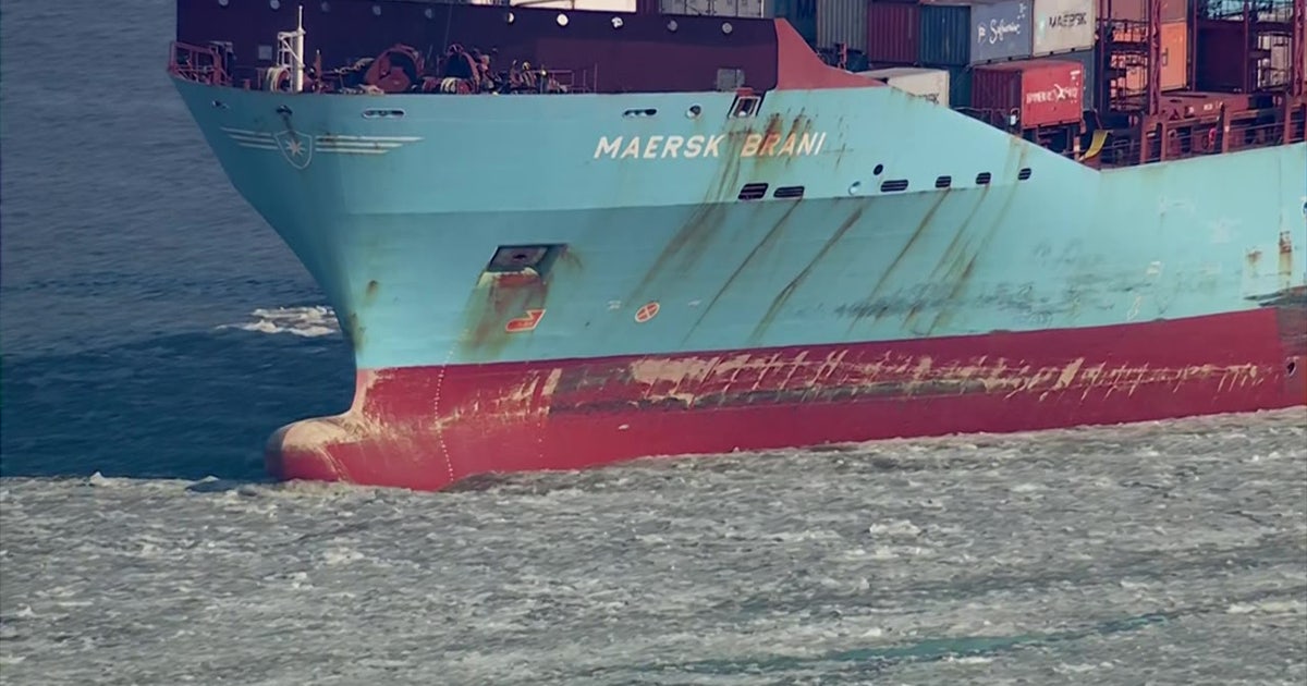 Icy Delaware River causing delays for barges delivering road salt to Philadelphia