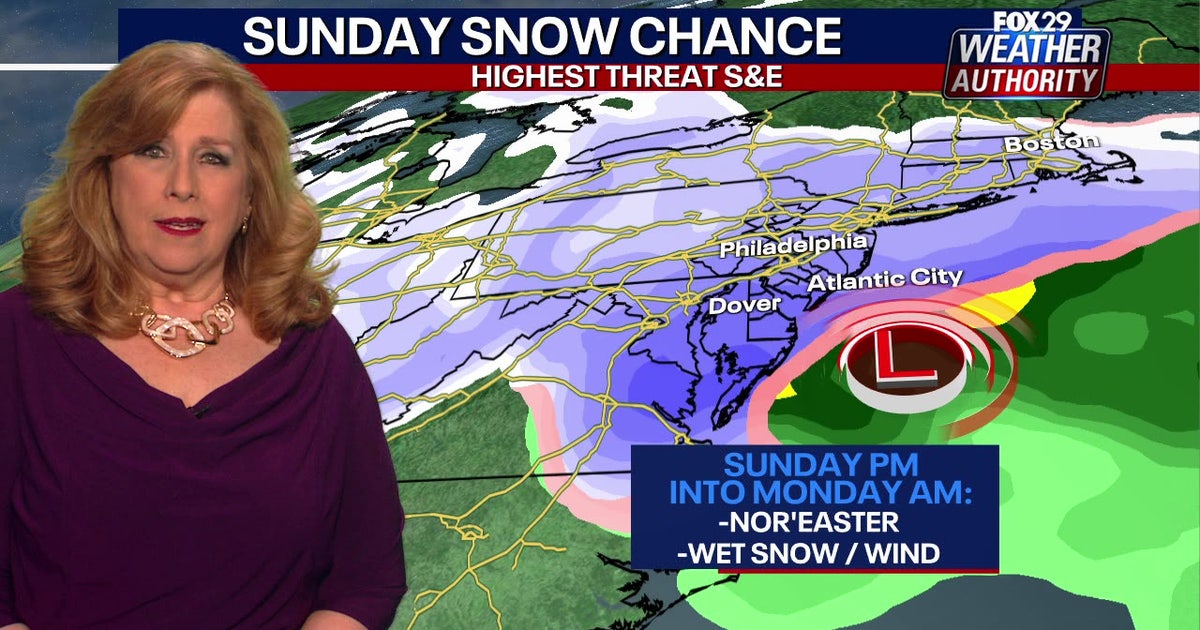 Philadelphia snow forecast: Impact of weekend nor'easter remains uncertain