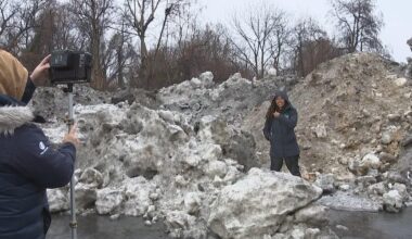 Huge piles of snow are still here in Philadelphia nearly 1 month after snowstorm. When will they melt?