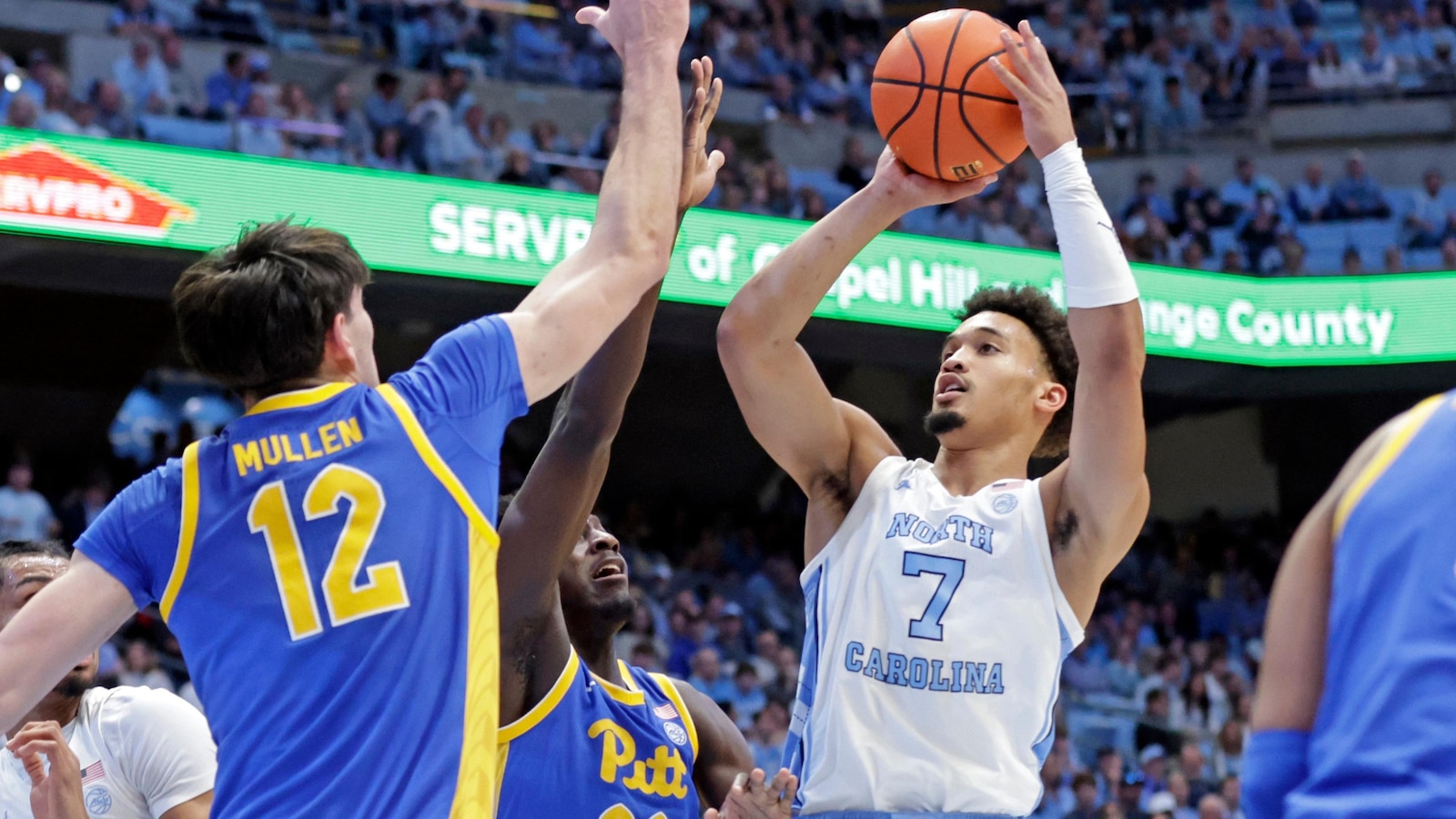 Stevenson and Trimble carry No. 11 North Carolina past Pittsburgh, 79-65