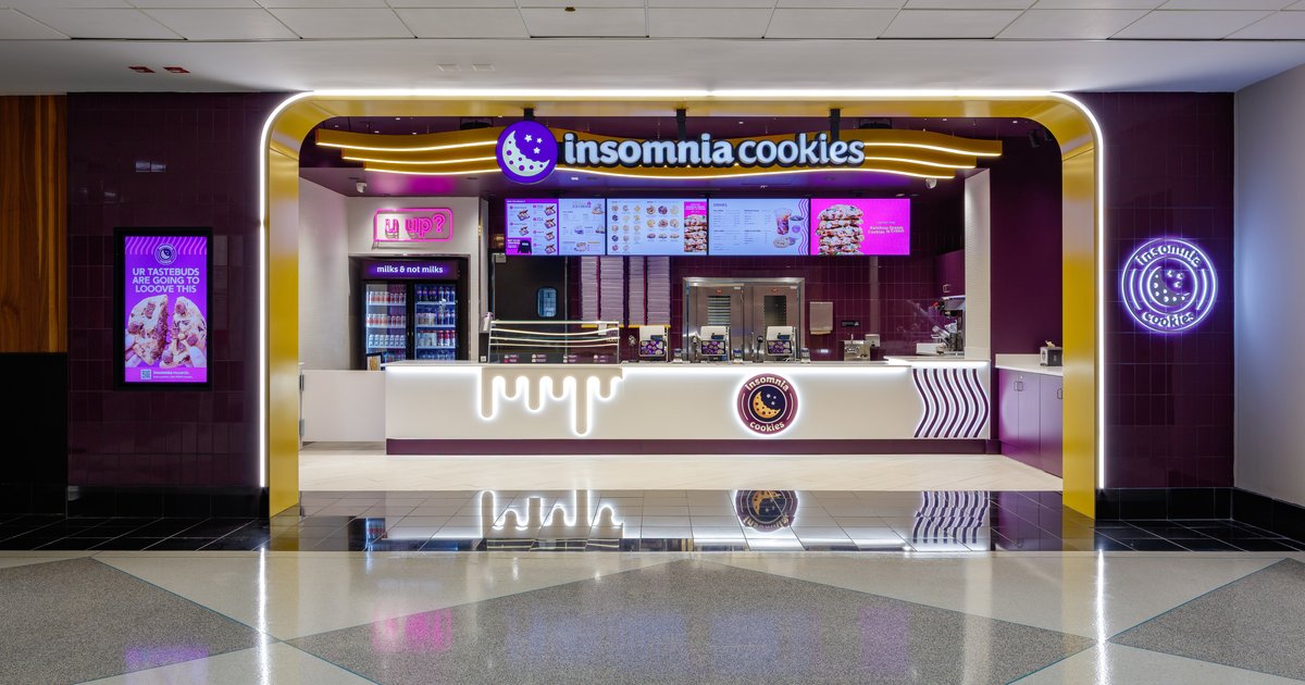 Insomnia Cookies opens new bakery in Philadelphia International Airport