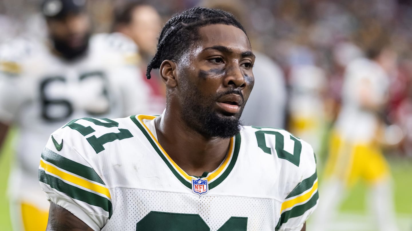 Green Bay Packers cornerback Nate Hobbs