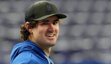 Indianapolis Colts quarterback Daniel Jones