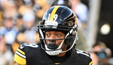 Pittsburgh Steelers wide receiver Calvin Austin III