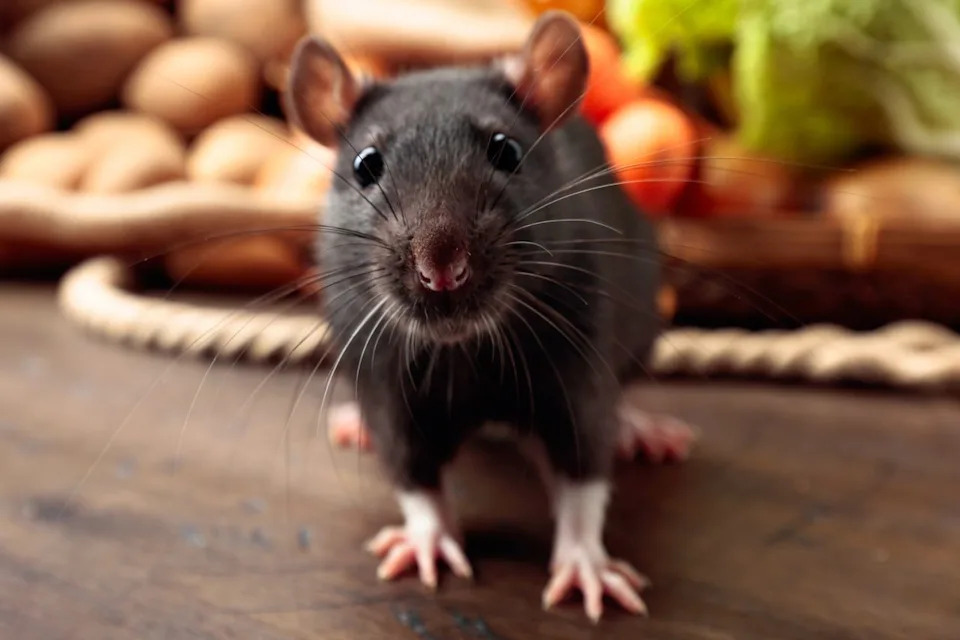 Stock photo of a rat near foodCredit: Getty