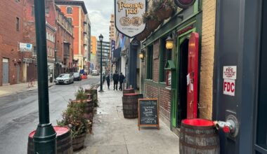 Fergie's Pub billboard on I-95 in Philly spoofs ads for personal injury lawyers