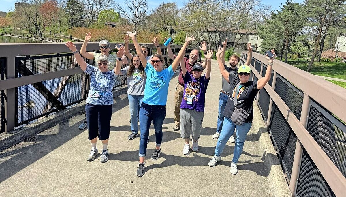 free April walking program on Ohio & Erie Canal Towpath Trail