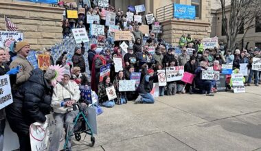 No Kings rally draws hundreds to New Philadelphia square in Tuscarawas County