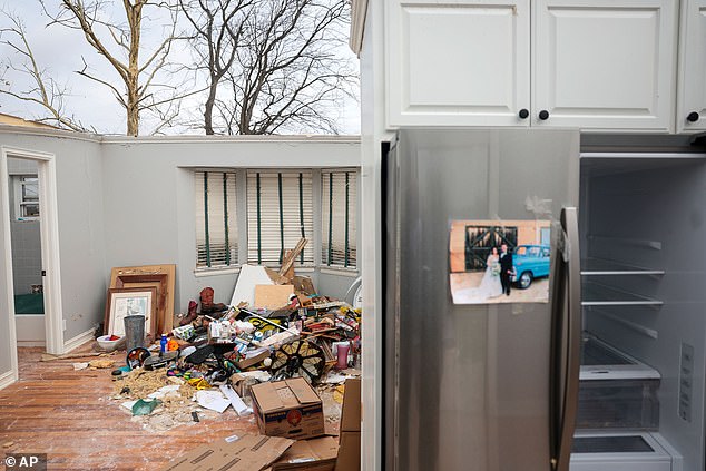 Tornadoes were reported Tuesday evening in Oklahoma (PICTURED)