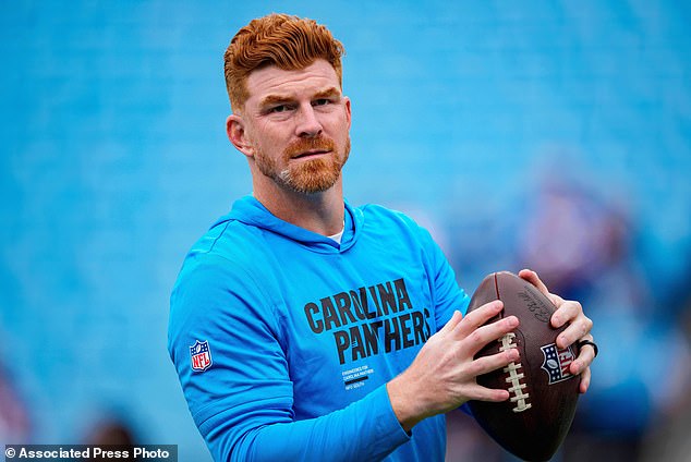 Andy Dalton was traded to Philadelphia by the Carolina Panthers for a 2027 7th-round pick
