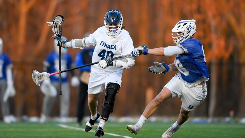 Ithaca Men’s Lacrosse Earn First Win of the Season, Holding on Against Scranton 13-10