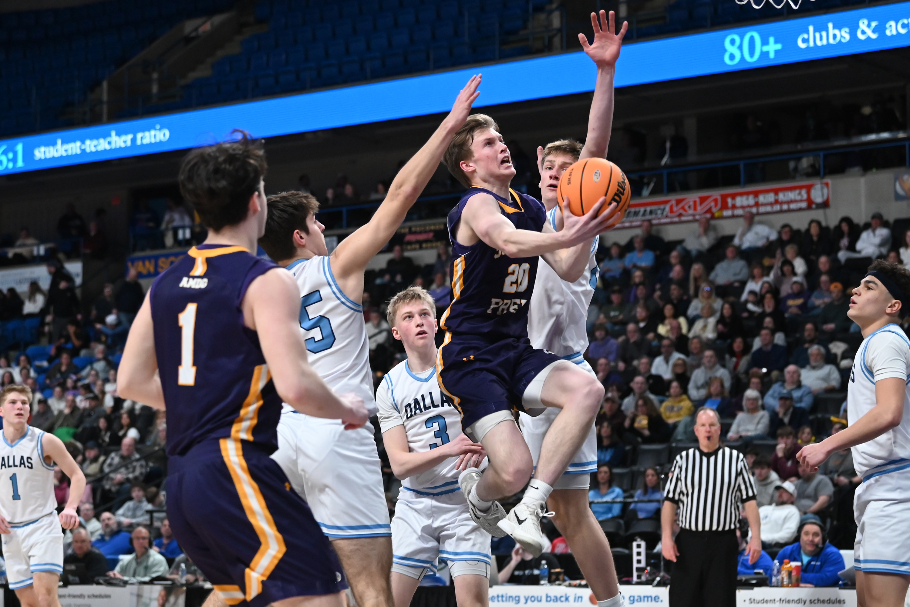 Scranton Prep’s Packy Doherty takes a shot during the D2...