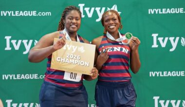 Oji, Abinusawa Dominate Ivy League Indoor T&F Championships