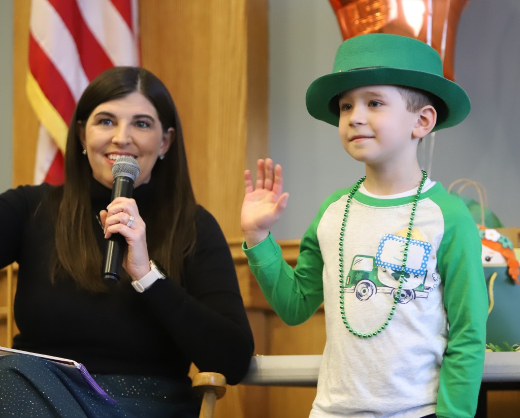 Little Miss and Mister Pittston Leprechaun contest