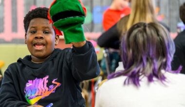Moravian University students run a story workshop for William Penn Elementary third graders PHOTOS