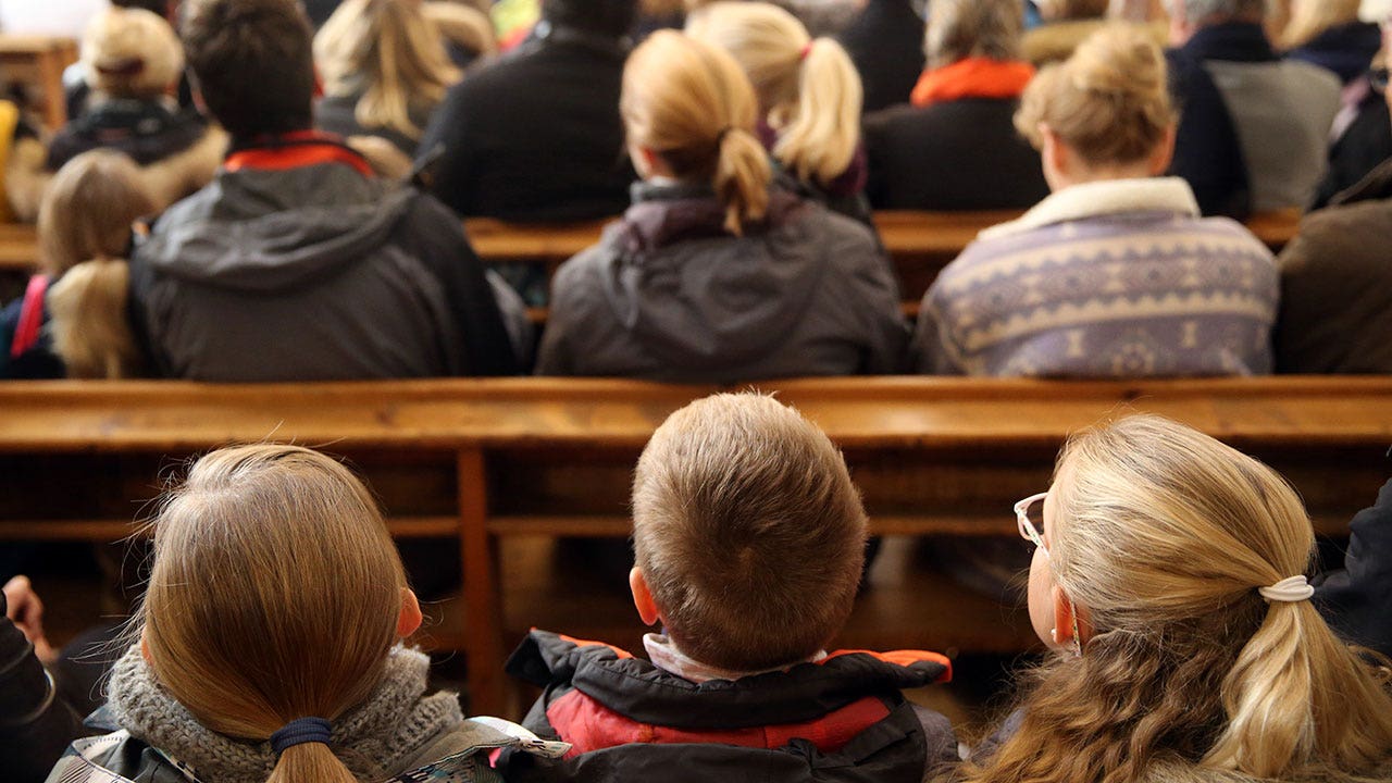 Church's viral policy welcoming 'loud' children prompts online debate