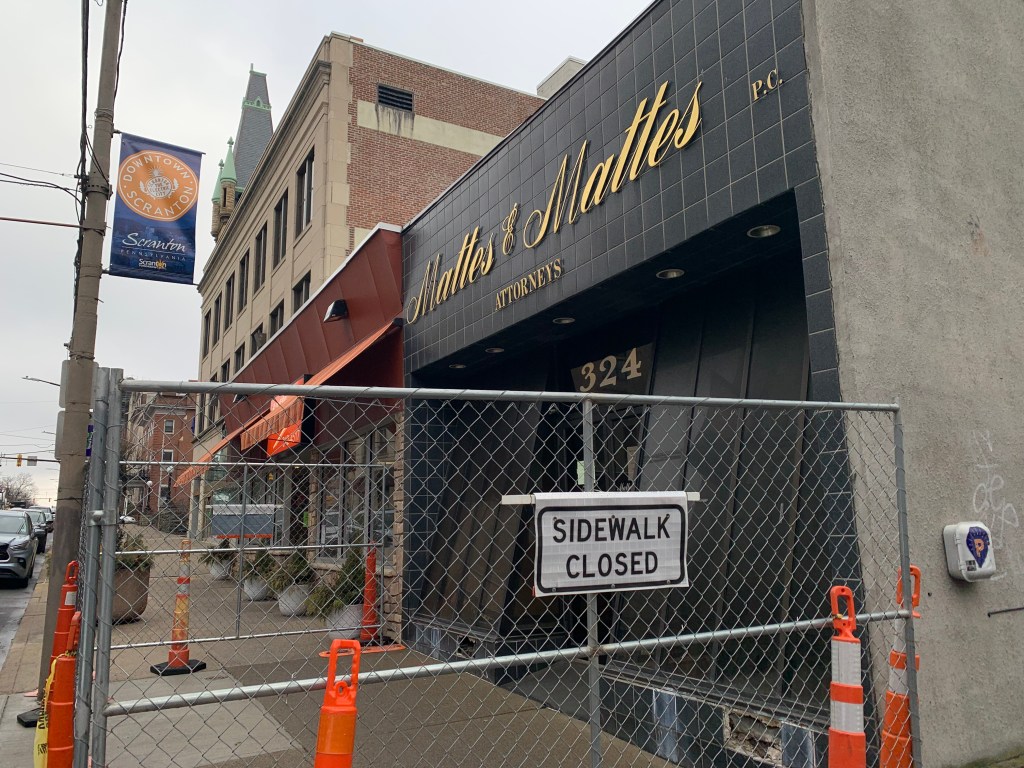 Fate of condemned building downtown pending before Scranton City Council