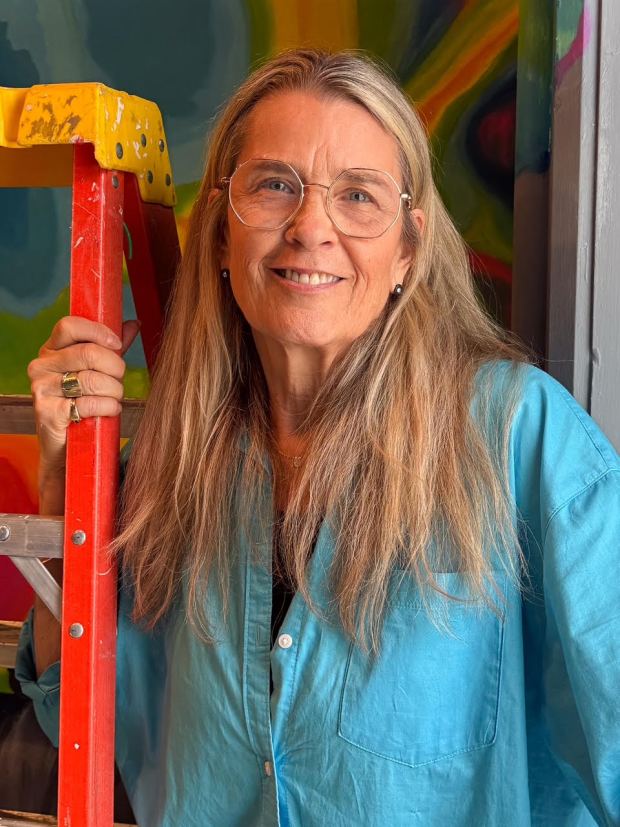 Wayne artist Leslie Matthews is putting the finishing touches on her part of the Ministry of Awe. (COURTESY OF MINISTRY OF AWE)