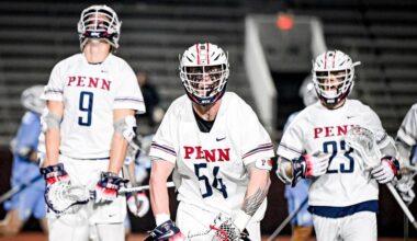 Men's Lacrosse Renews Farrell Cup Rivalry Sunday at Villanova