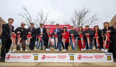 PASD breaks ground on a 84,914-square-foot addition at Parkland High School