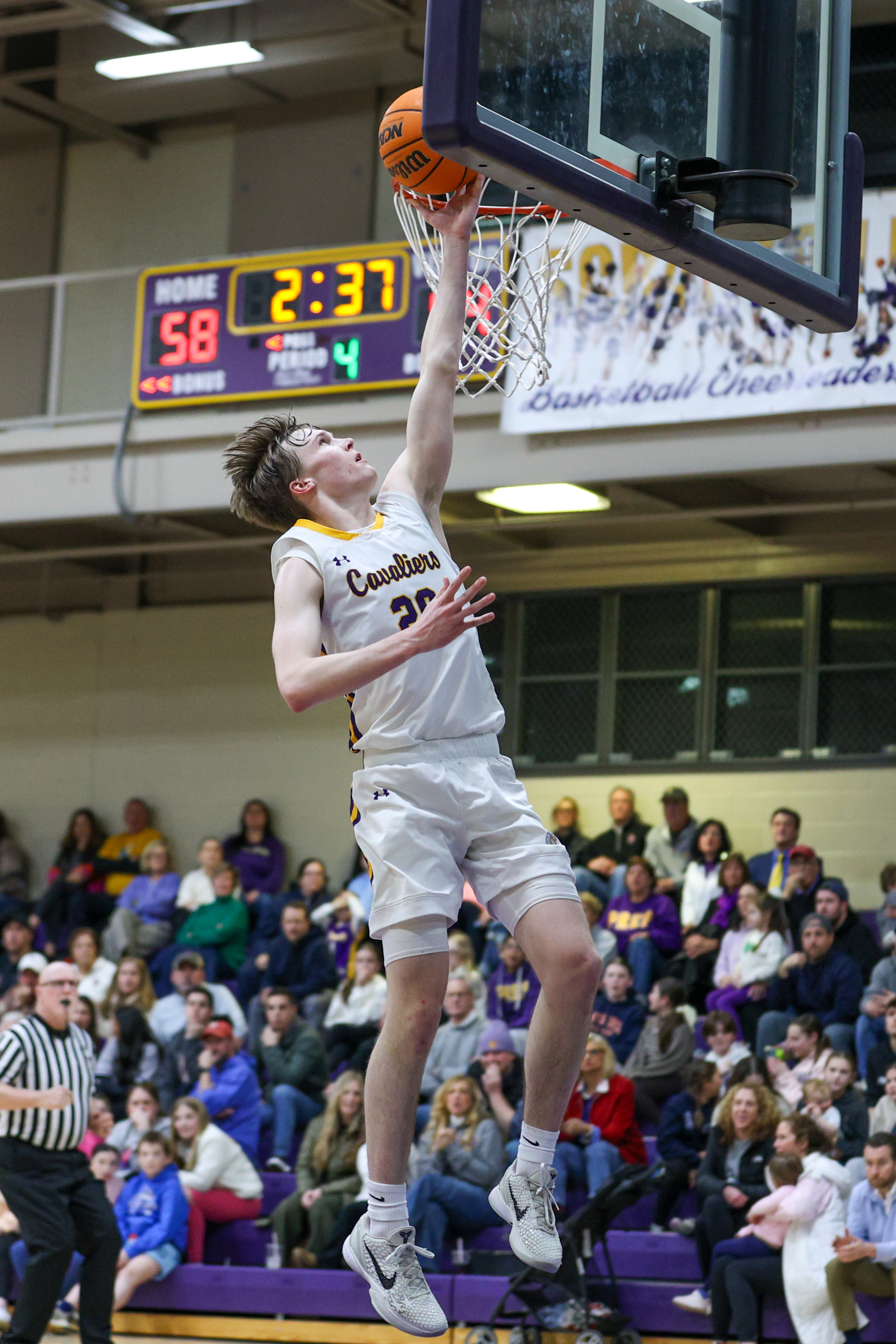 Scranton Prep’s Packy Doherty (20) shoots a layup during the...