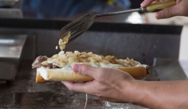PHL attempting Guinness World Record for 'Longest Line of Cheesesteaks'