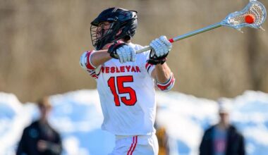 Late Run Sends No. 12 Men’s Lacrosse Past Scranton, 13-10