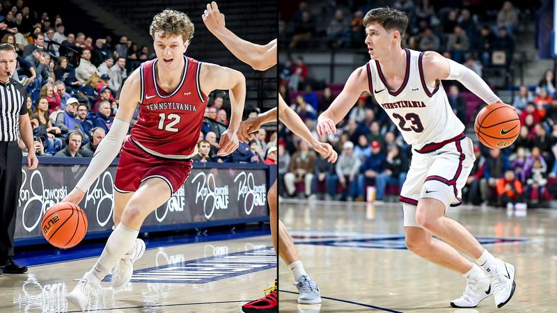 Power, Roberts Earn All-Ivy in Men's Basketball