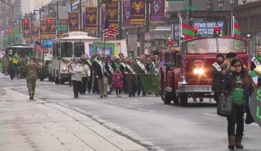 Families celebrate Irish heritage ahead of Saint Patrick's Day Parade