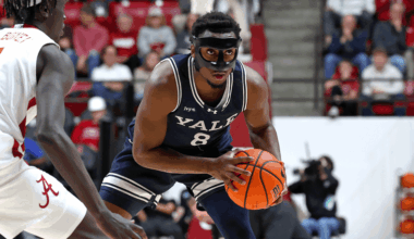 Isaac Celiscar Yale Bulldogs Ivy League college basketball