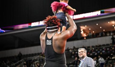 Father. Teacher. National Champion. Crosby Accomplishes History, Wins 285 Pound NCAA Title